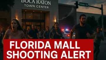 Florida Mall Shooting: Boca Raton Town Center में अचानक फायरिंग! दहशत, भगदड़ और 1 घायल — पूरी रिपोर्ट