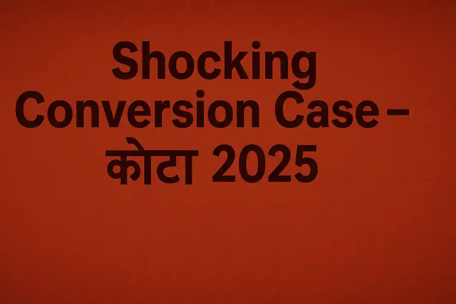 Shocking Conversion Case