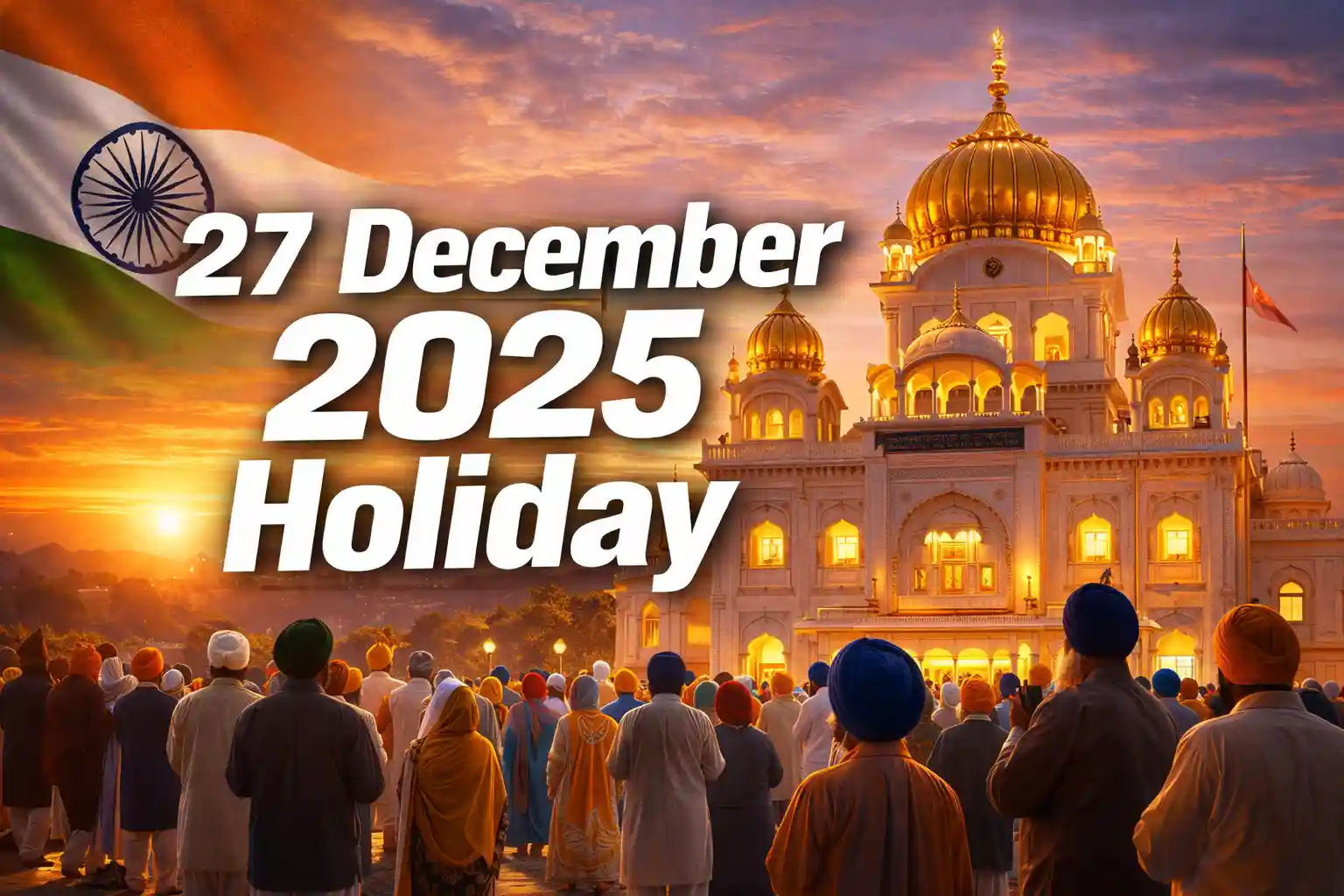 27 December 2025 Holiday