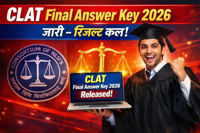 CLAT Final Answer Key 2026
