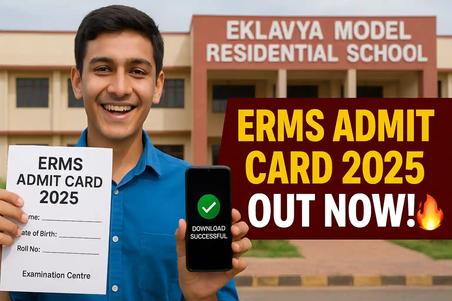 ERMS Admit Card 2025