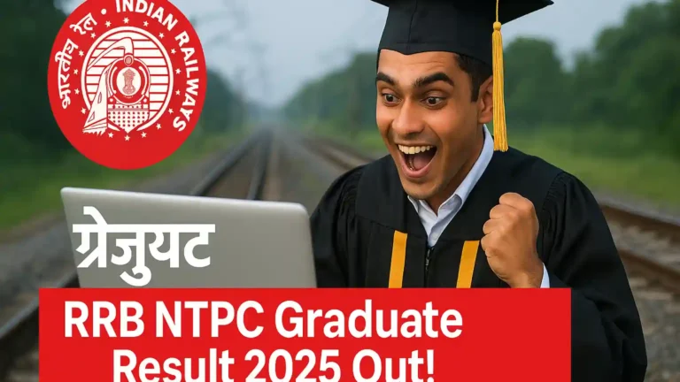 RRB NTPC Graduate रिजल्ट आया! 8113 पदों के लिए CBT-2 में किसने मारी बाजी, कटऑफ और अगला स्टेप जानिए तुरंत
