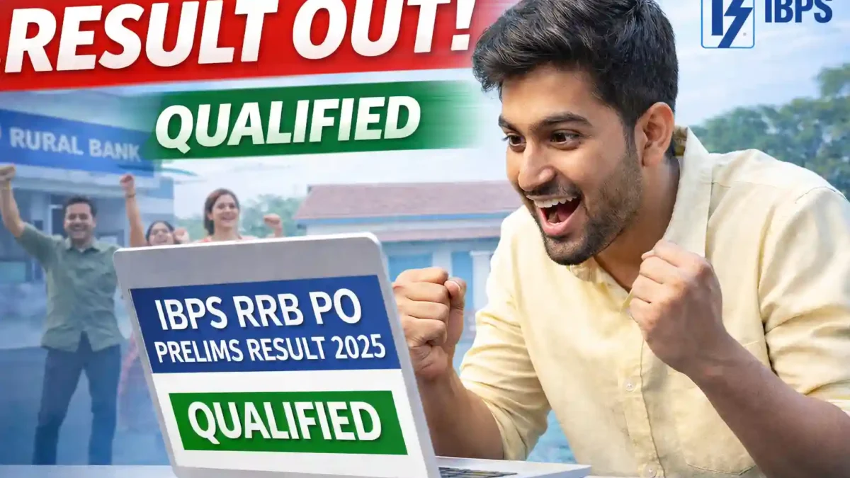 IBPS RRB PO Prelims Result 2025