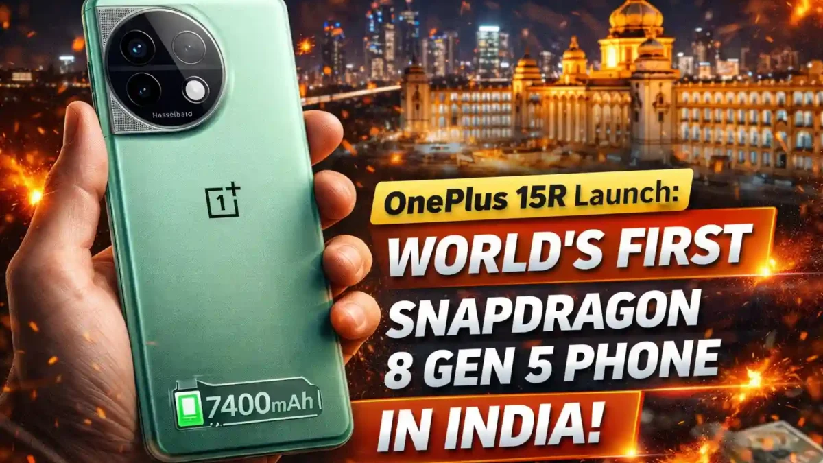 OnePlus 15R Launch