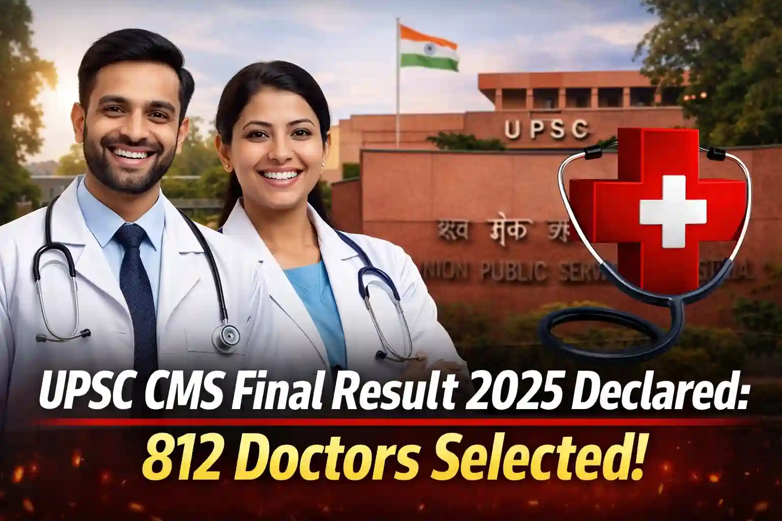 UPSC CMS Final Result 2025