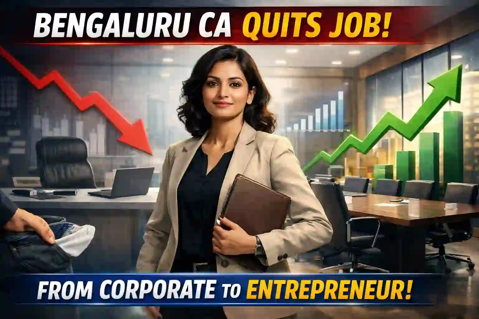 Bengaluru CA Quits Job: 28 लाख की सैलरी वाली नौकरी छोड़कर बनीं बॉस, महीने में कमाती हैं 5 लाख – क्या आप भी तैयार हैं ऐसे जोखिम के लिए?
