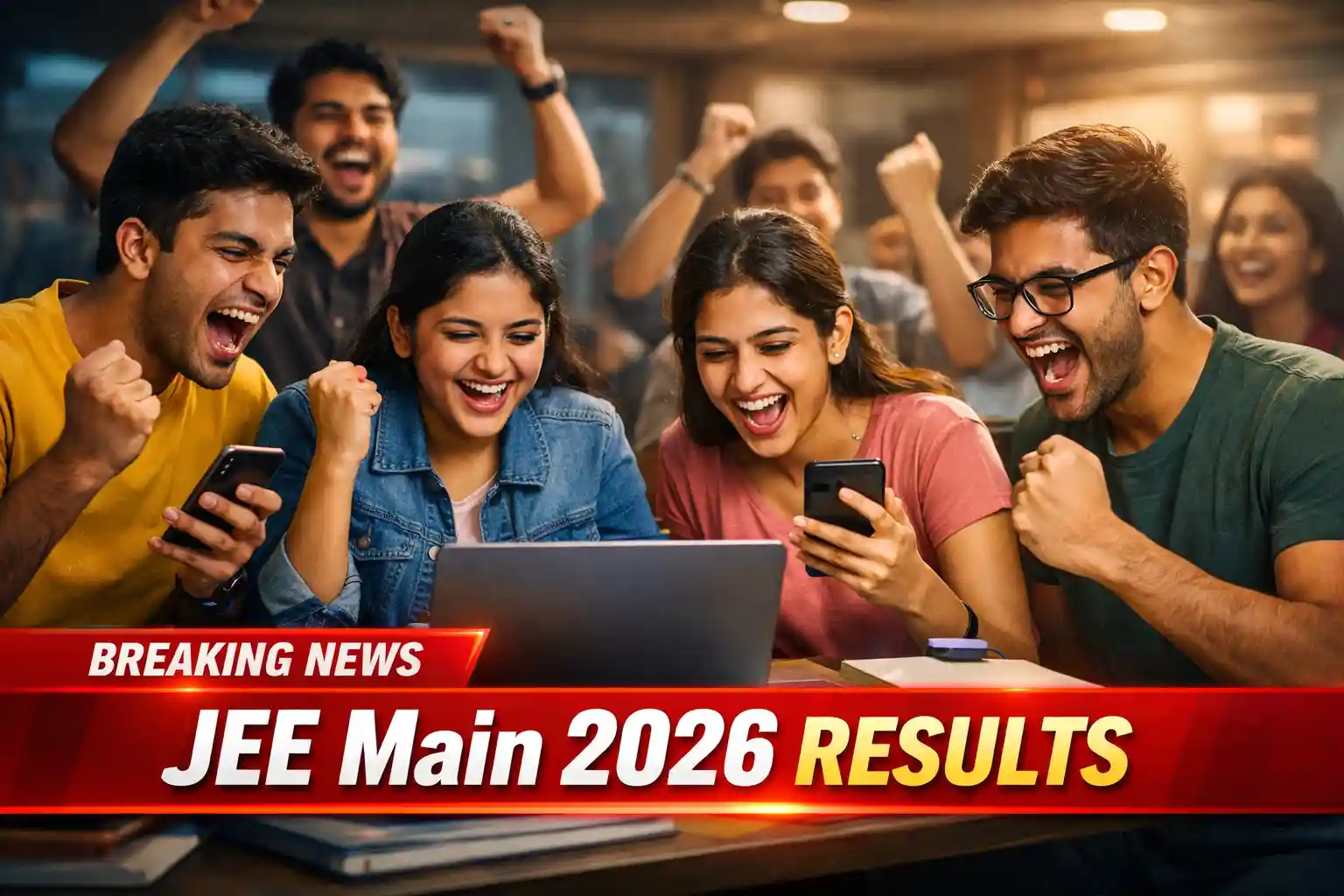 JEE Main 2026 पेपर 2 टॉपर्स लिस्ट जारी: दो छात्रों ने बनाया 100 परसेंटाइल का रिकॉर्ड, आज से अगले चरण की दौड़ तेज