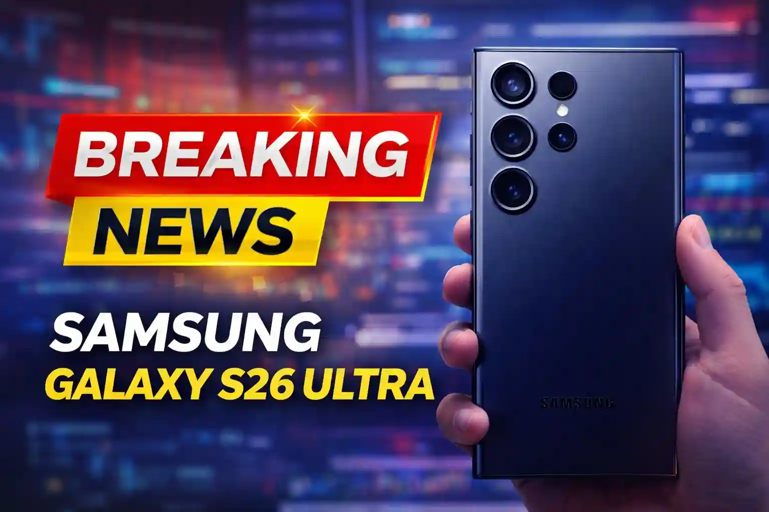 Samsung Galaxy S26 Ultra: लॉन्च से पहले बड़ा झटका! लीक रिपोर्ट्स ने बढ़ाई यूज़र्स की चिंता