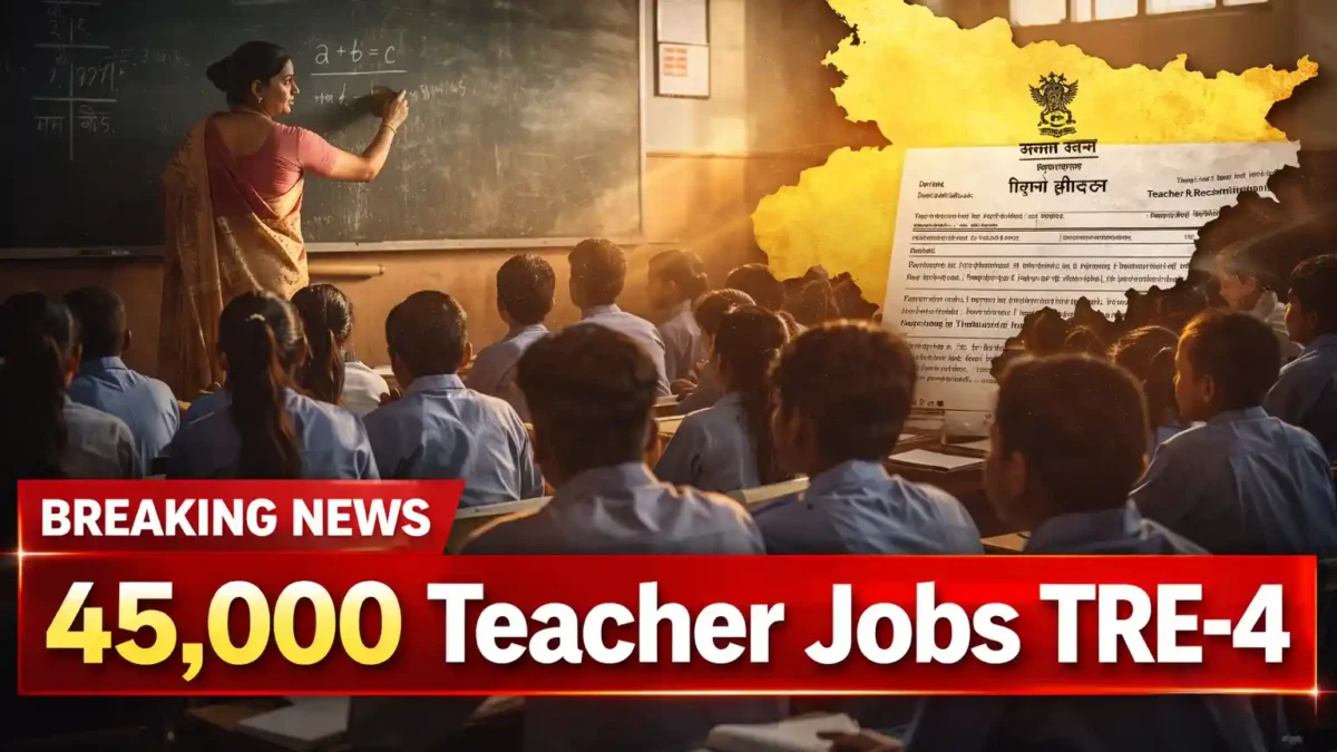 TRE 4 Bihar Teacher Recruitment