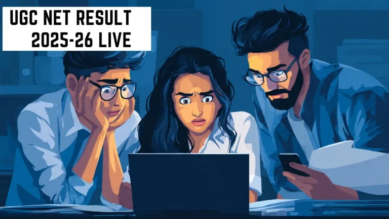 UGC NET Result 2025-26 LIVE